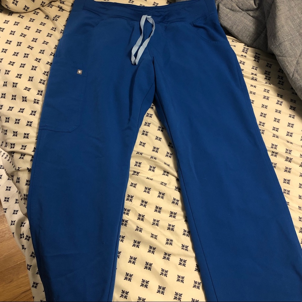 FIGS Royal Blue Women’s Cade Cargo Scrubs